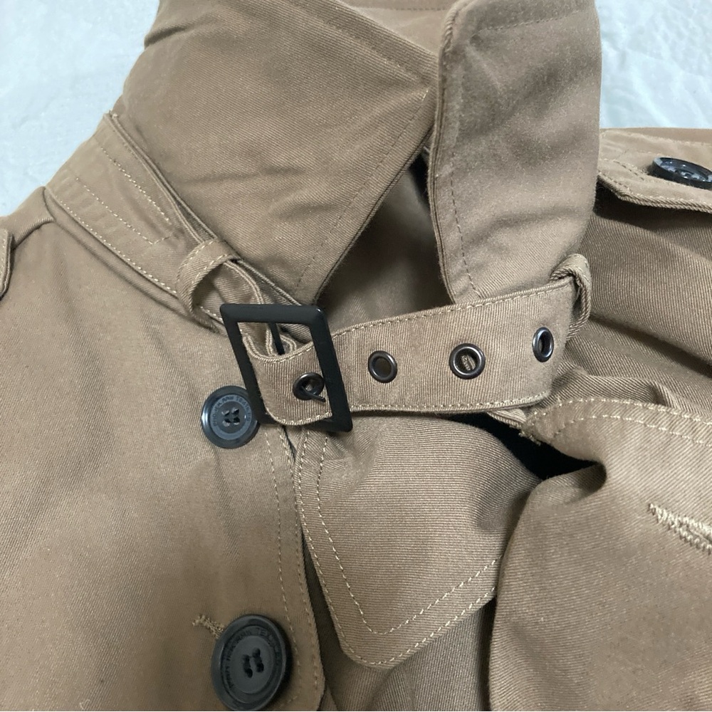 Projek Raw Jacket Coat Men’s Brown Size M Double Breasted Outdoor Winter Travel - Picture 7 of 15